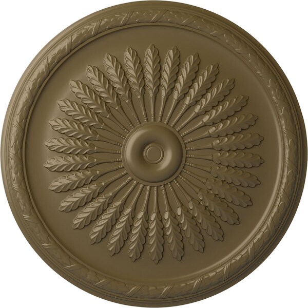 Ekena Millwork Juniper Ceiling Medallion (Fits Canopies up to 7"), Hand-Painted Mississippi Mud, 36"OD x 1 1/2"P CM36JUMMF - main